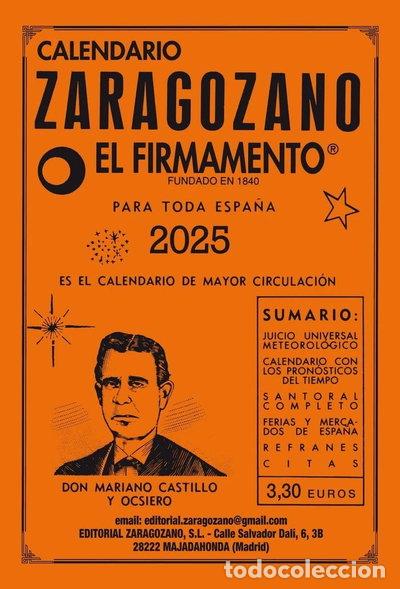 Libri di seconda mano: Calendario Zaragozano 2025- 9788412572148