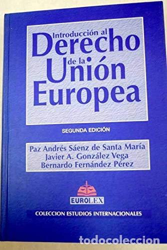 Livres: Introducci&oacute;n al derecho de la Uni&oacute;n Europea- 9788489176447