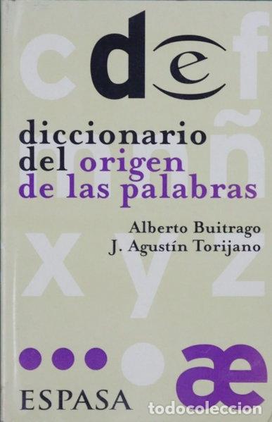Libros: Diccionario del origen de las palabras- 9788423992492