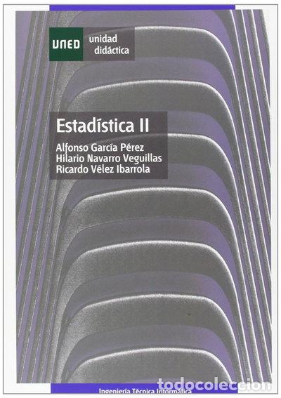 Libros: Estad&iacute;stica II- 9788436231540