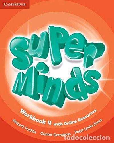 Livros em segunda m&atilde;o: Super Minds Level 4 Workbook with Online Resources- 9781107483033