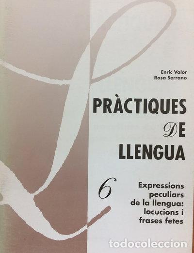 Livros em segunda m&atilde;o: Expressions peculiars de la llengua- 9788487693922