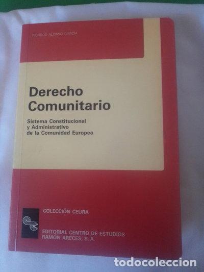 Libros: Derecho comunitario- 9788480041409