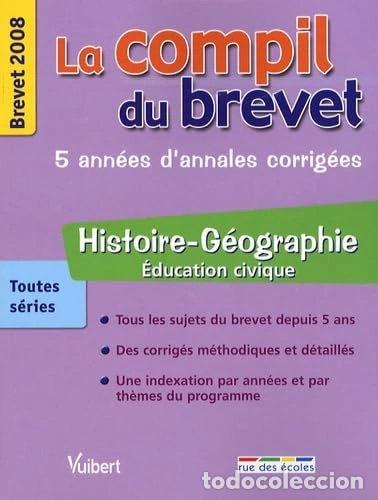 B&uuml;cher: Histoire-G&eacute;ographie Education civique toutes s&eacute;ries: Brevet 2008- 9782844315045