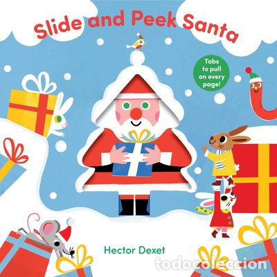 Livres: Slide and Peek Santa- 9781836271123