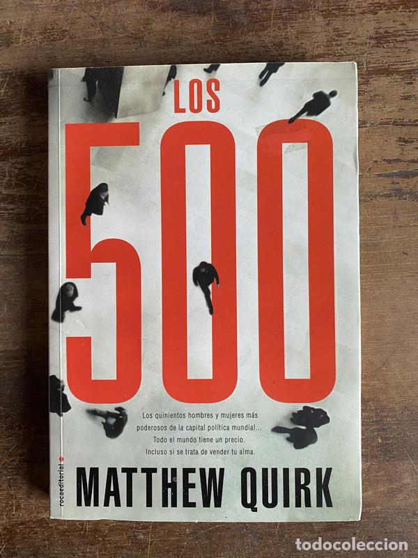 Libros: Los 500 - Quirk Matthew - Foto 1