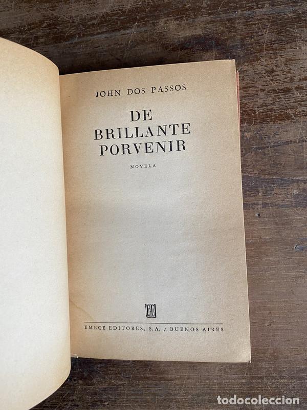 Libros: De brillante porvenir - Dos Passos John - Foto 1