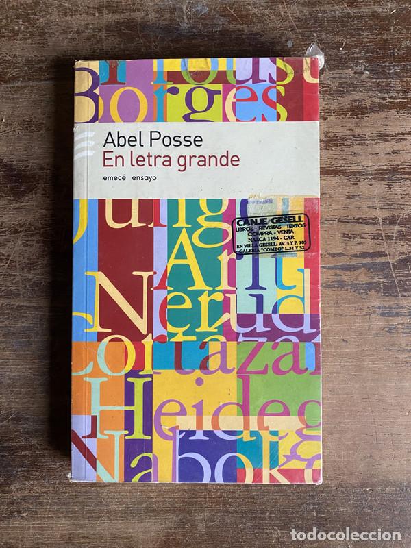 Libros: En letra grande - Posse Abel - Foto 1