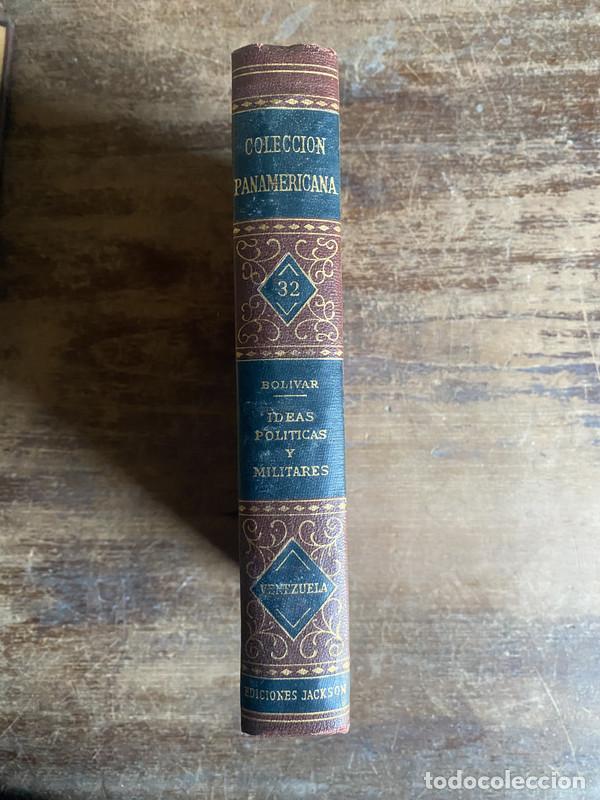 books: Ideas Politicas y Militares - Bolivar Simon