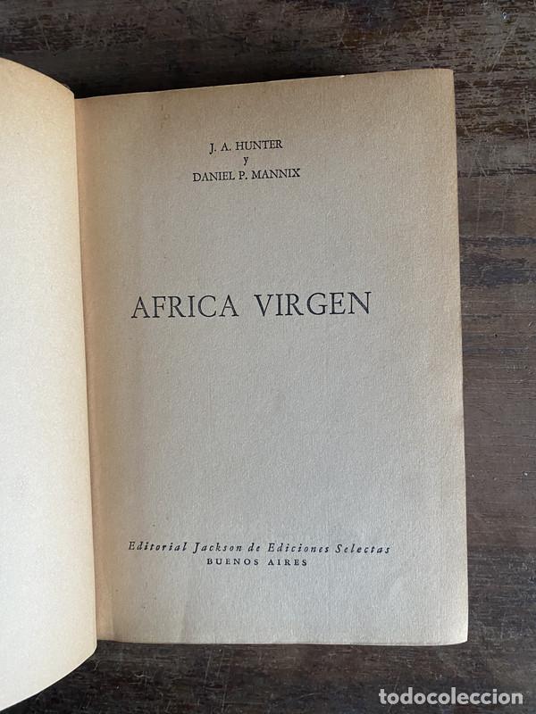 Libros: Africa Virgen - Hunter J. A. y Mannix Daniel P. - Foto 1