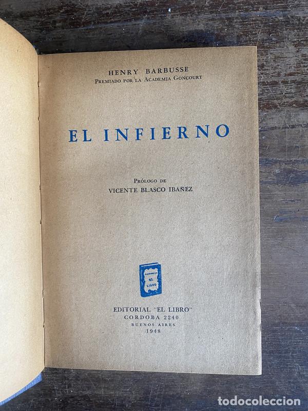 Libros: El Infierno - Barbusse Henry - Foto 1