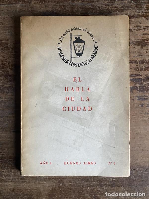 Livres: El Habla de la Ciudad - -