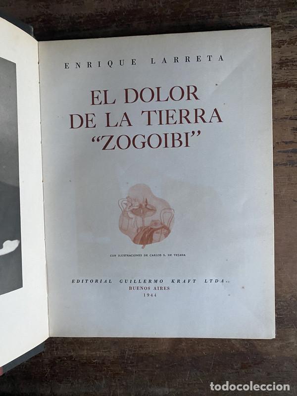 B&uuml;cher: El dolor de la tierra 'Zogoibi' - Larreta Enrique