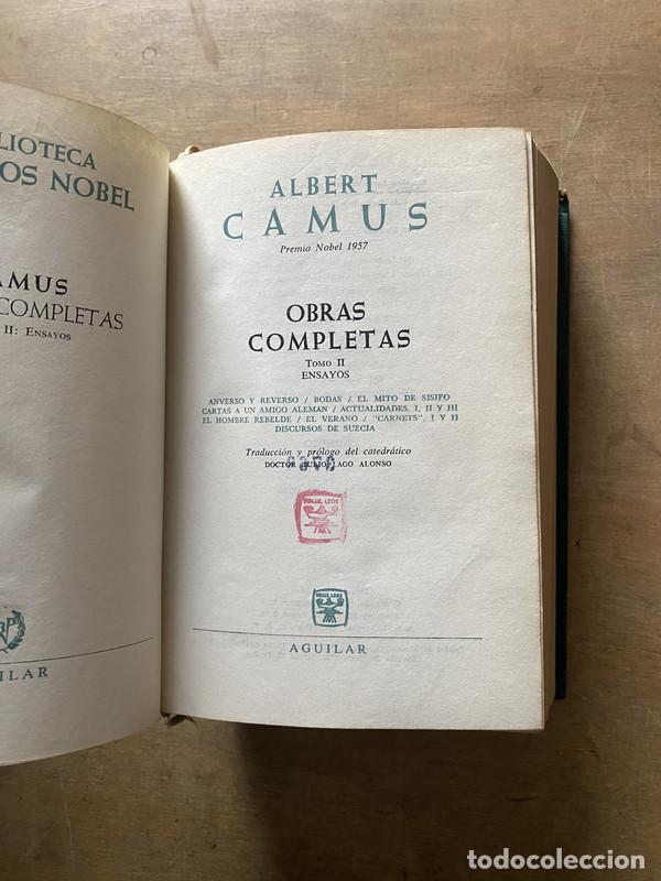 Libros: Obras Completas - Camus Albert - Foto 2