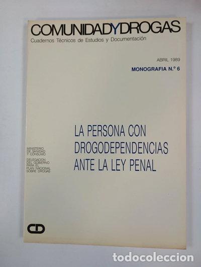 Libri di seconda mano: Persona con drogodependencias ante la ley penal- 9788476701546