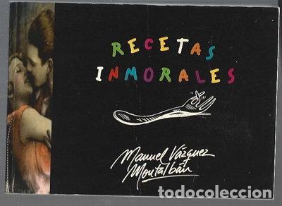 Livres: Recetas inmorales- 9788492058044