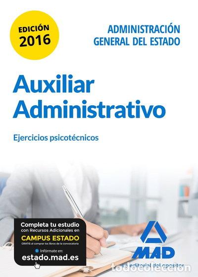 B&uuml;cher: Auxiliar Administrativo de la Administraci&oacute;n General del Estado. Ejercicios p...- 9788490938850