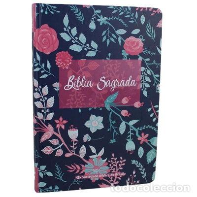 Libros: B&iacute;blia Sagrada NAA - Capa Primavera- 7899938415177