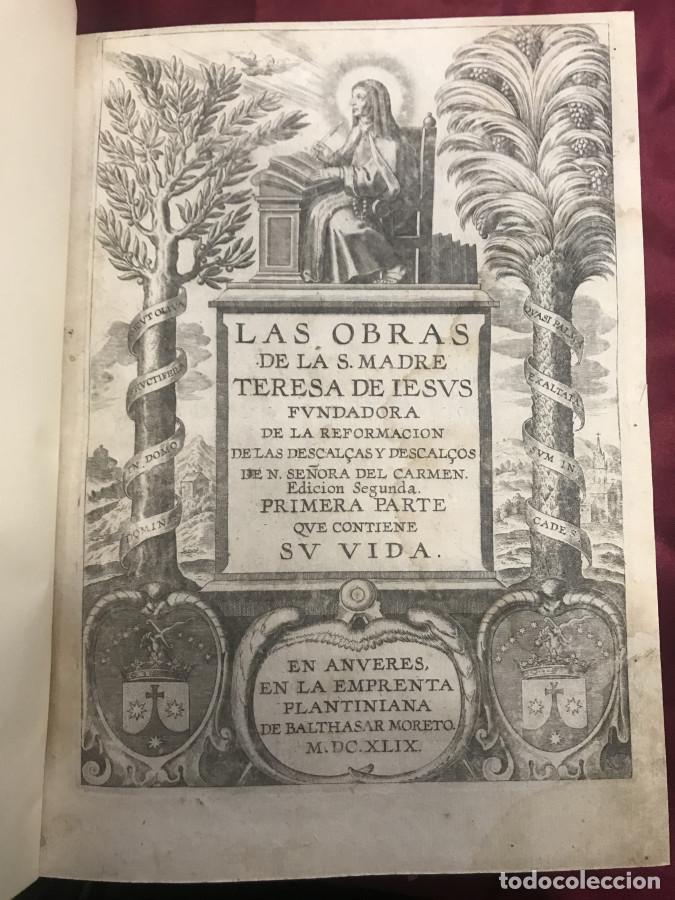 Libri di seconda mano: Las Obras de la S. Madre Teresa de Jesus... - Jes&uacute;s, Santa Teresa de