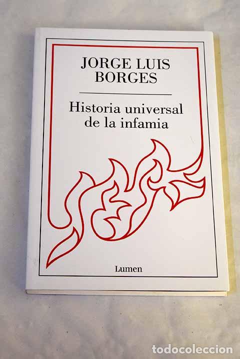 Libros: Historia universal de la infamia.- Borges, Jorge Luis