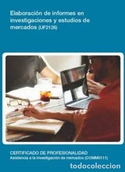 Livros em segunda m&atilde;o: Elaboraci&oacute;n de informes en investigaciones y estudios de mercados- 9788416492268