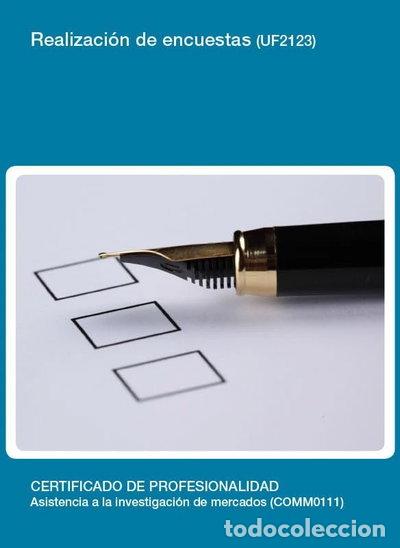 Livres: Realizaci&oacute;n de encuestas(UF2123)- 9788416492299