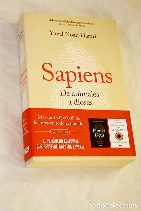 books: Sapiens, de animales a dioses: breve historia de la humanidad.- Harari, Yuval Noah