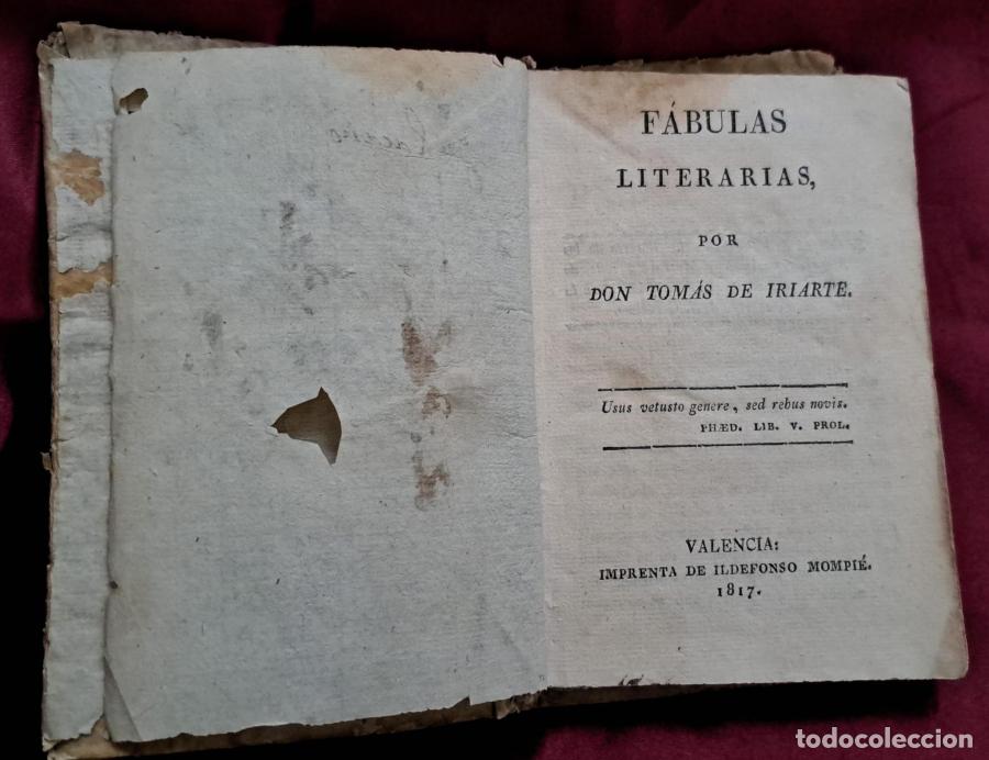 Libros: F&aacute;bulas Literarias - Iriarte, Tom&aacute;s de - Foto 2