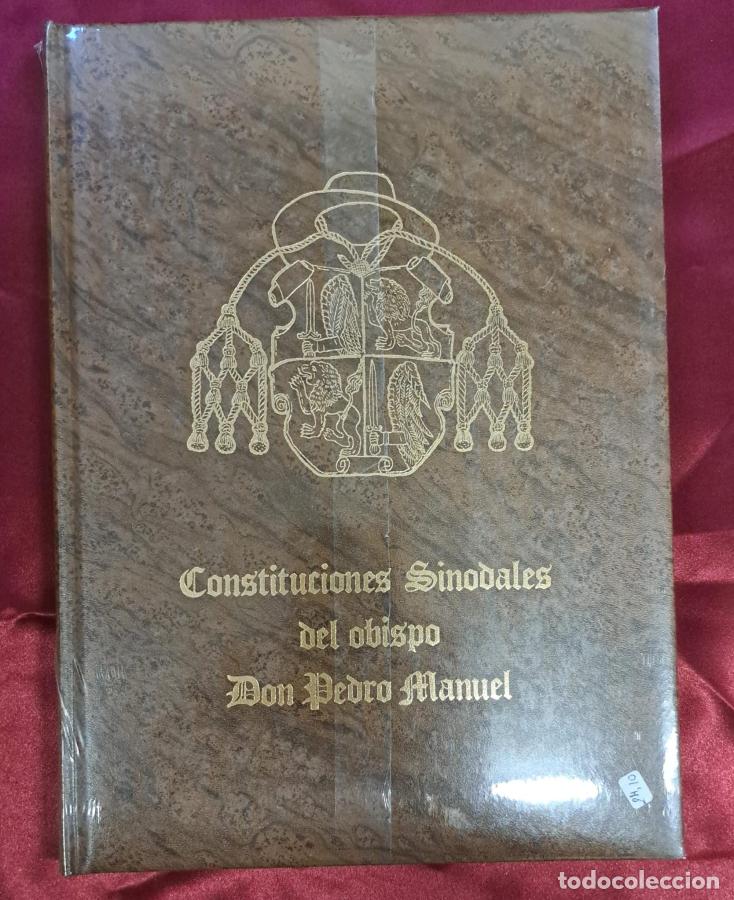 Libros: Constituciones sinodales del Obispo Don Pedro Manuel - , - Foto 2