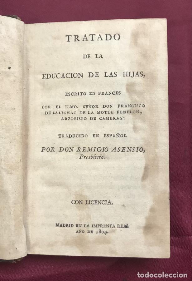 Libros: Tratado de la Educaci&oacute;n de las Hijas - Fenelon - Foto 2