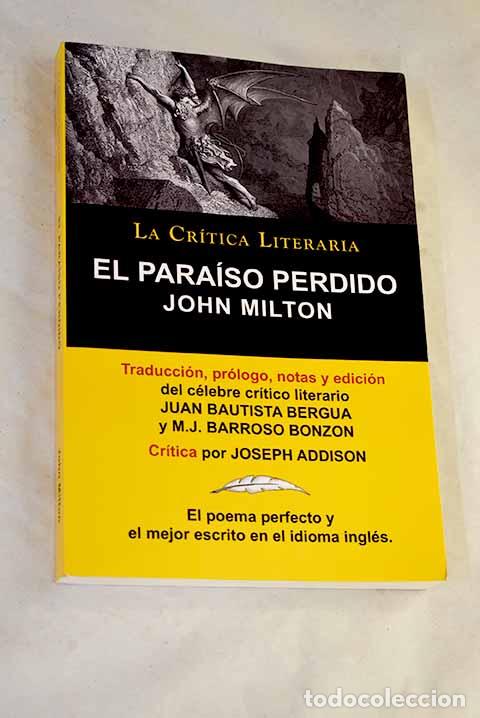 books: El Para&iacute;so perdido: Milton, John.- Milton, John