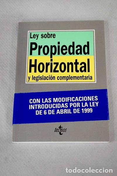 B&uuml;cher: Ley sobre propiedad horizontal- 9788430933556