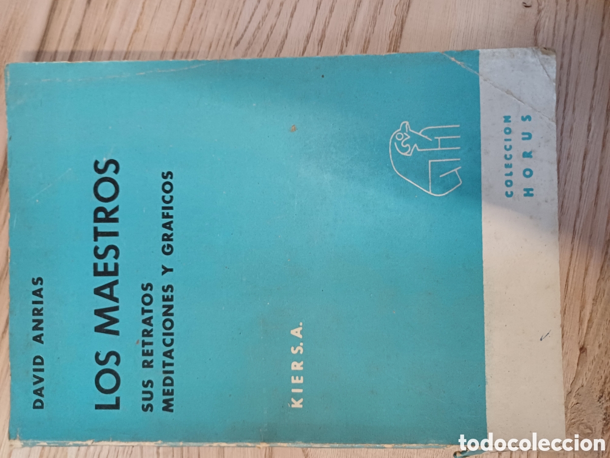 Libros: Los maestros, sus retratos meditaci&oacute;n y gr&aacute;ficos, 2&deg; ed 1968