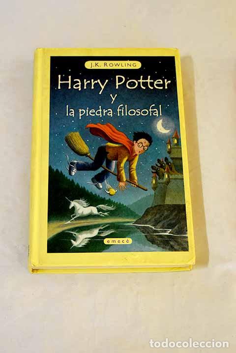 Libros: Harry Potter y la piedra filosofal.- Rowling, J. K.