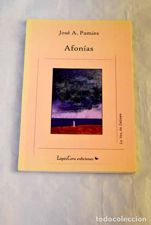 Libros: Afon&iacute;as: Pamies, Jose Antonio.- Pamies, Jose Antonio