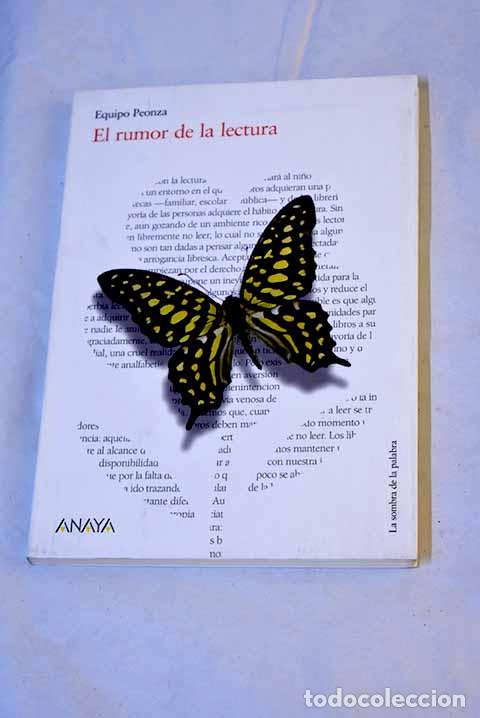 Libros: El rumor de la lectura