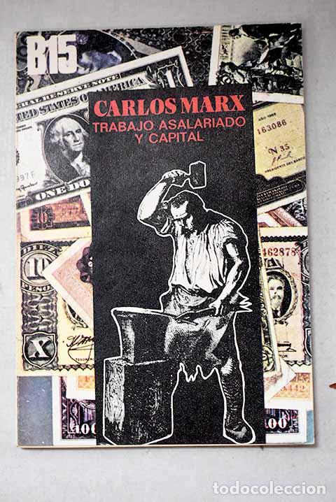 Libros: Trabajo asalariado y capital.- Marx, Karl