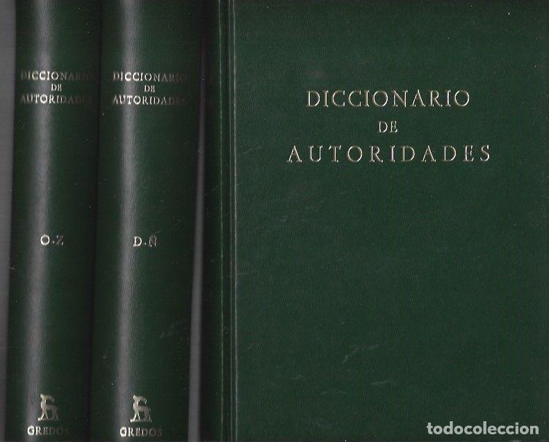 Libros: DICCIONARIO DE AUTORIDADES (3 TOMOS FACSIMIL DE LA EDICION DE 1726) - REAL ACADEMIA ESPA&Ntilde;OLA