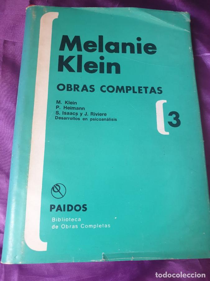 Libros: OBRAS COMPLETAS III - MELANIE KLEIN - Foto 2