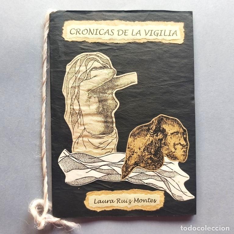 B&uuml;cher: Cr&oacute;nicas de la Vigilia. Dise&ntilde;o y dibujos de Ariel L&oacute;pez. - Ruiz Montes, Laura.