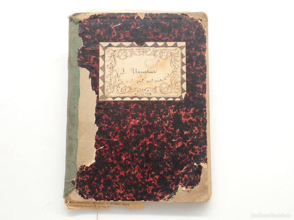 Livros em segunda m&atilde;o: Recetario de cocina de J. Urrutia [MANUSCRITO] - URRUTIA, J.