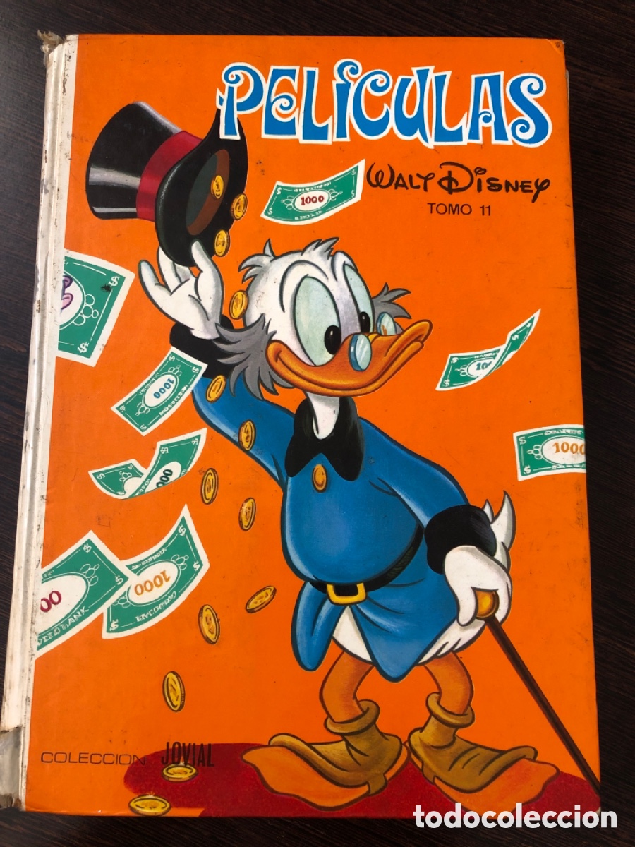 Libros: PELICULAS WALT DISNEY TOMO 11 COLECCION JOVIAL