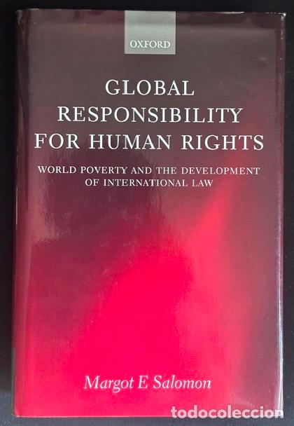 books: GLOBAL RESPONSIBILITY FOR HUMAN RIGHTS. World Poverty and the Development of International Law - SAL