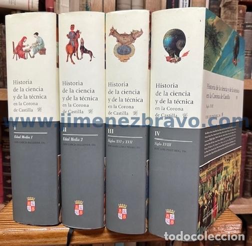 Libri di seconda mano: HISTORIA DE LA CIENCIA Y DE LA TECNICA EN LA CORONA DE CASTILLA - GARCIA BALLESTER, Luis