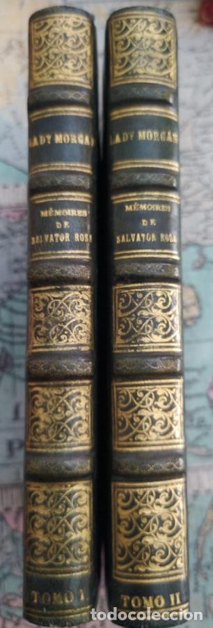 Libros: M&eacute;moires sur la vie et le si&egrave;cle de Salvator Rosa - Lady Morgan