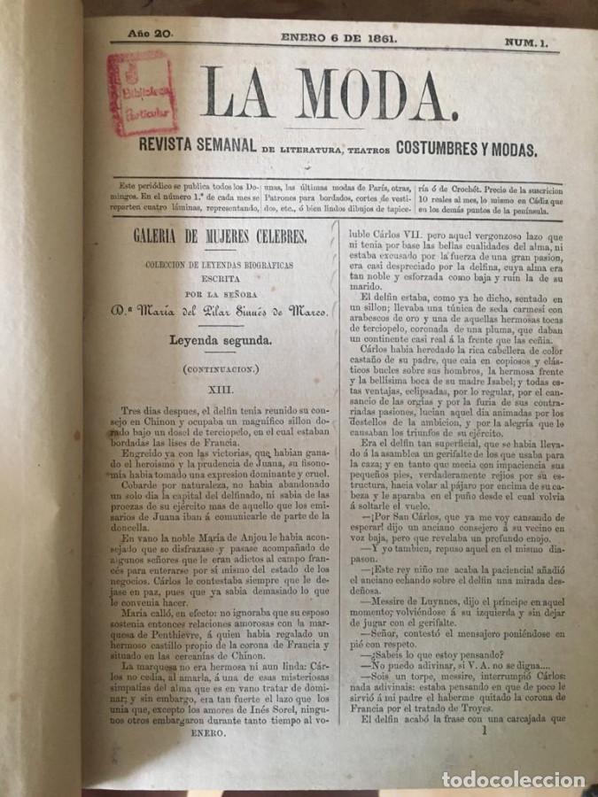 books: La moda. Suplemento semanal de El Comercio -