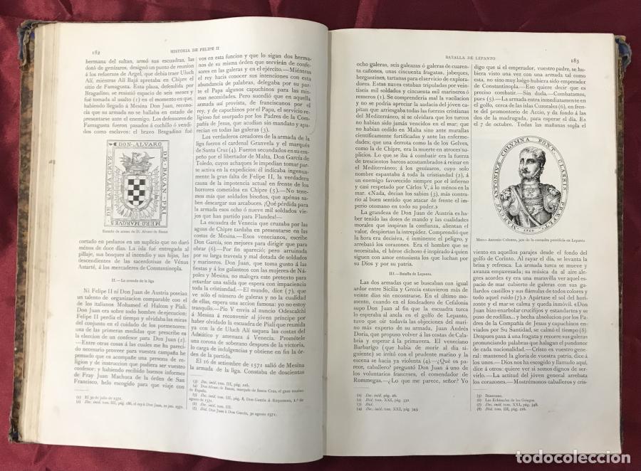 Libros: Historia de Felipe II - Forneron, H. - Foto 5