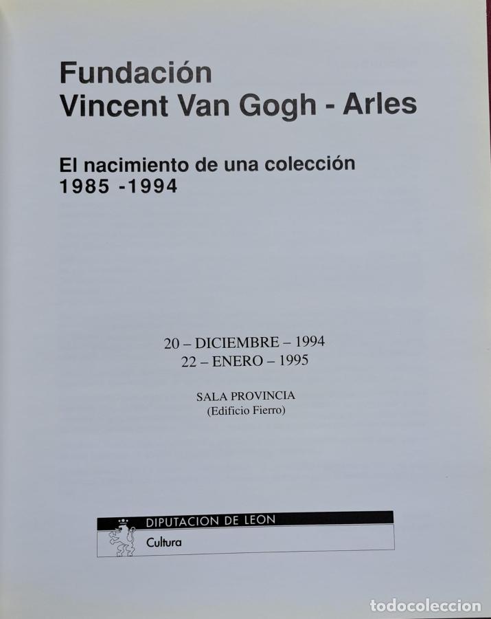 Libros: Vincent Van Gogh. Arles 1888-1988 - - Foto 4