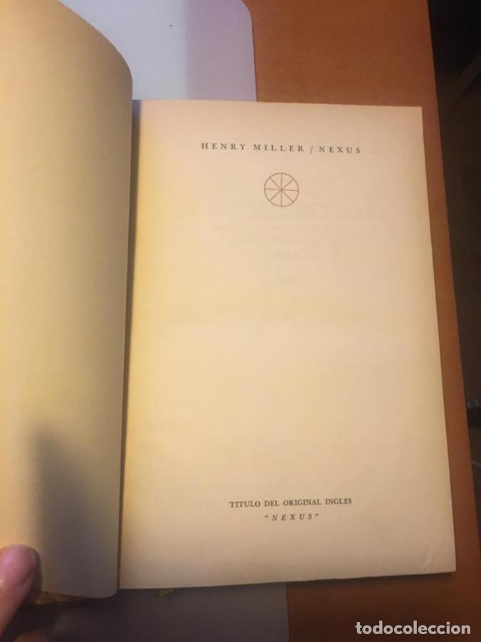 Libros: La crucifixi&oacute;n rosada. Nexus - Miller, Henry - Foto 3