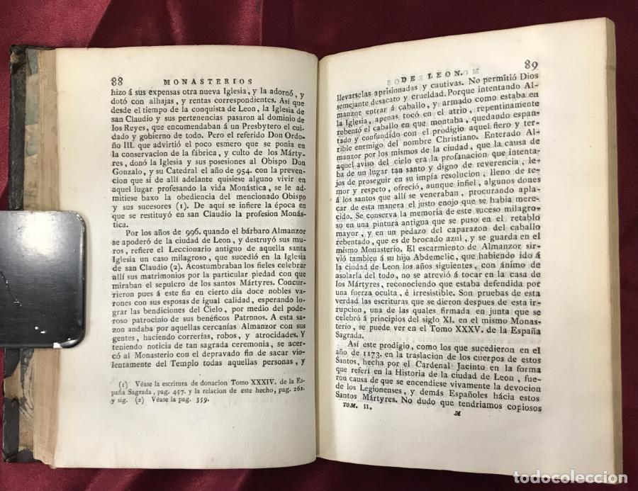 Libros: Iglesia de Leon, y monasterios antiguos y modernos de la misma ciudad - Risco, Manuel - Foto 5